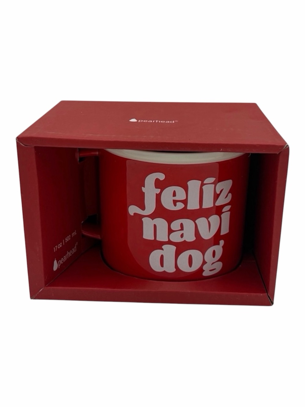 NEW | Pearhead Holiday Dog Mug